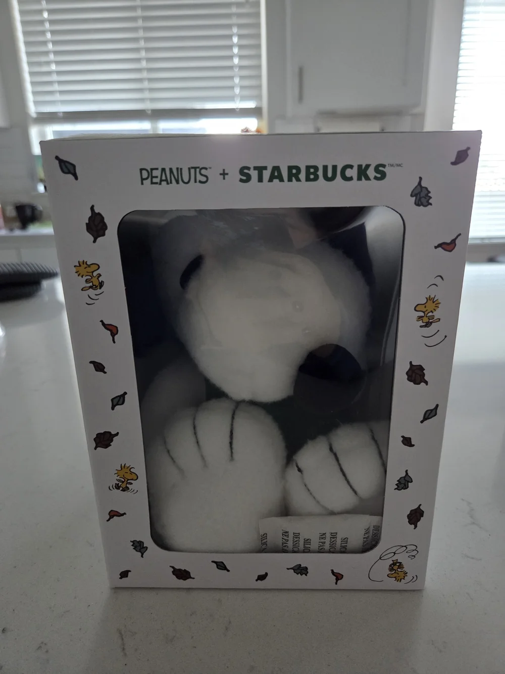 Starbucks x Peanuts White Snoopy Plush in Branded Box